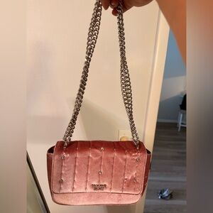 Victoria's Secret Quilted Pink Shoulder Bag